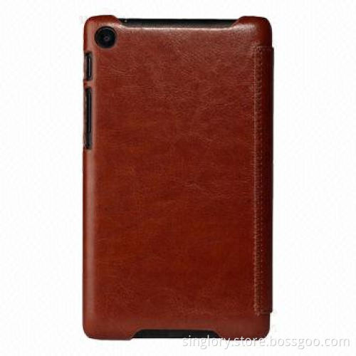 Leather Case for Google Nexus 7 with Standing Function
